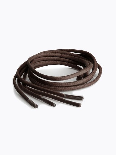 Springyard - Round 3.0 Wax - Mörkbrunt runt vaxat skosnöre