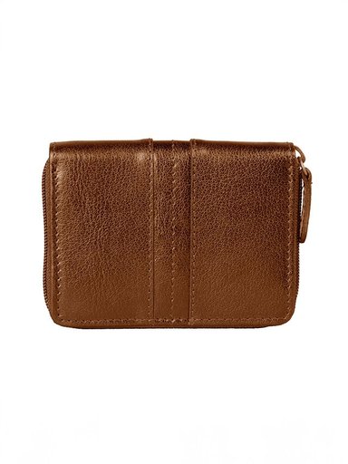 Springfield - Brun liten blånbok i skinn