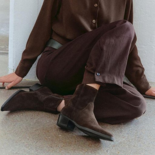Bruna boots från Vagabond
