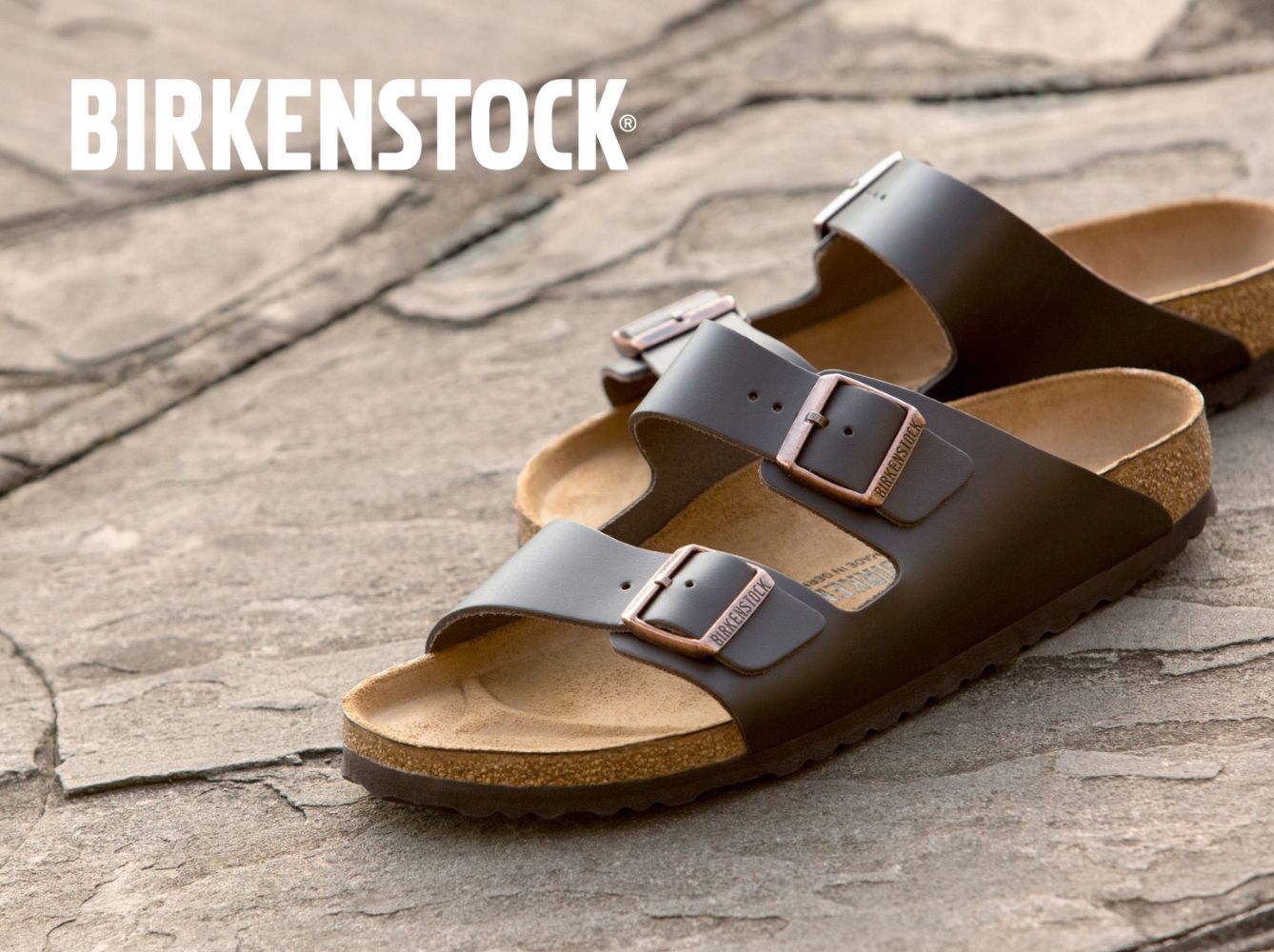 Birkenstock bruna sandaler