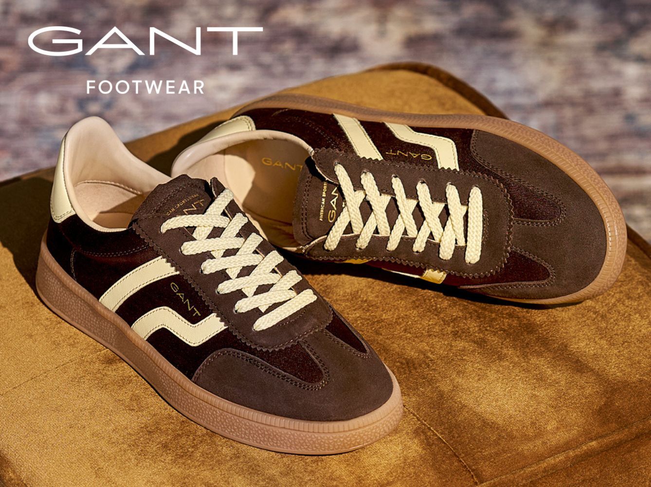 Gant bruna sneakers