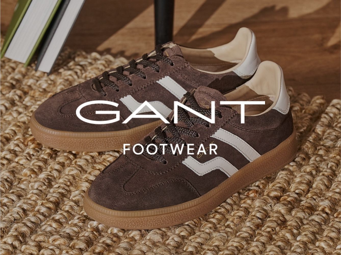 Gant bruna sneakers