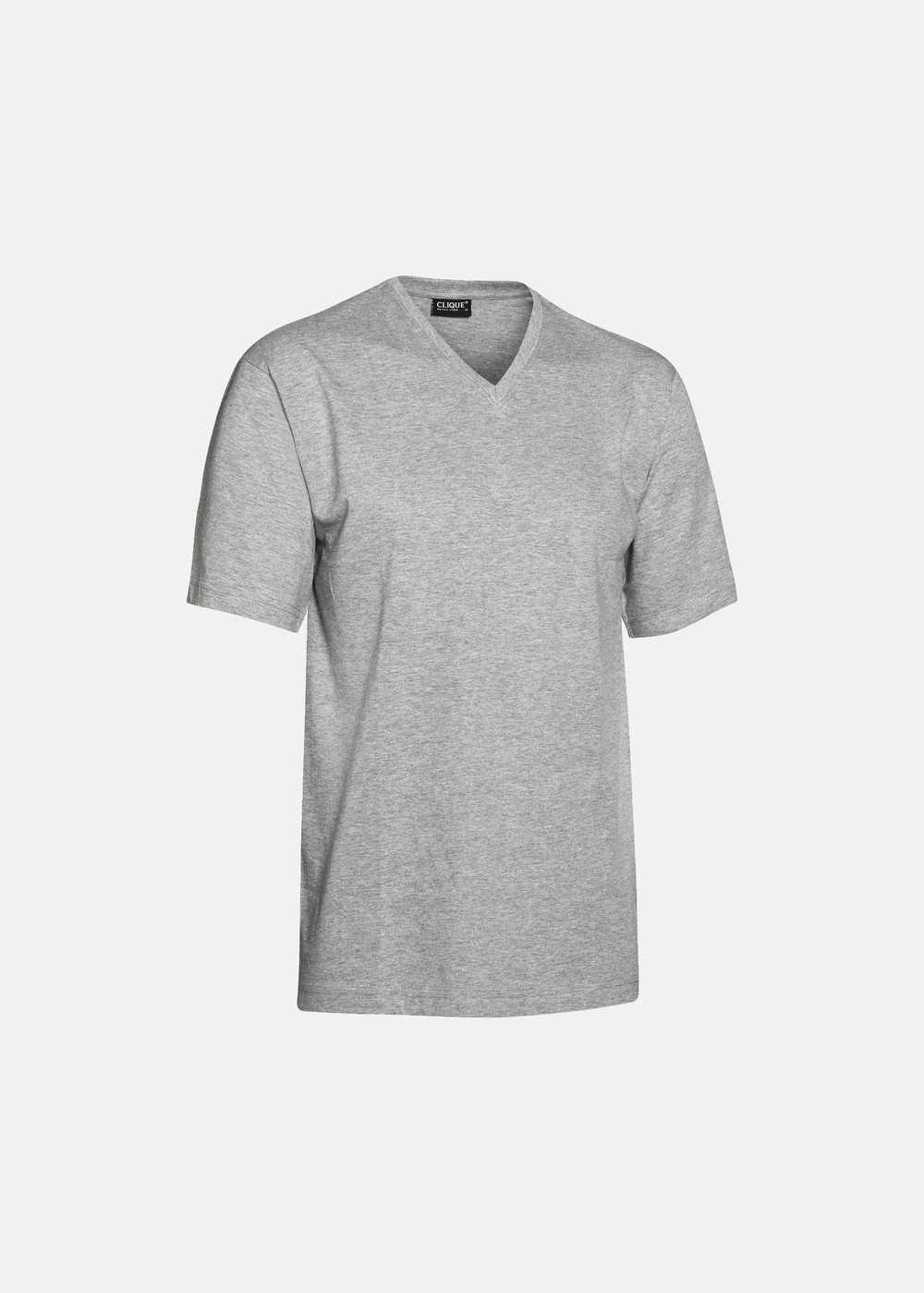 V-Neck T-Shirt, Grey Melange, 2xl, T-Shirts | Herr - Kläder - T-shirts | Padelspecialisterna