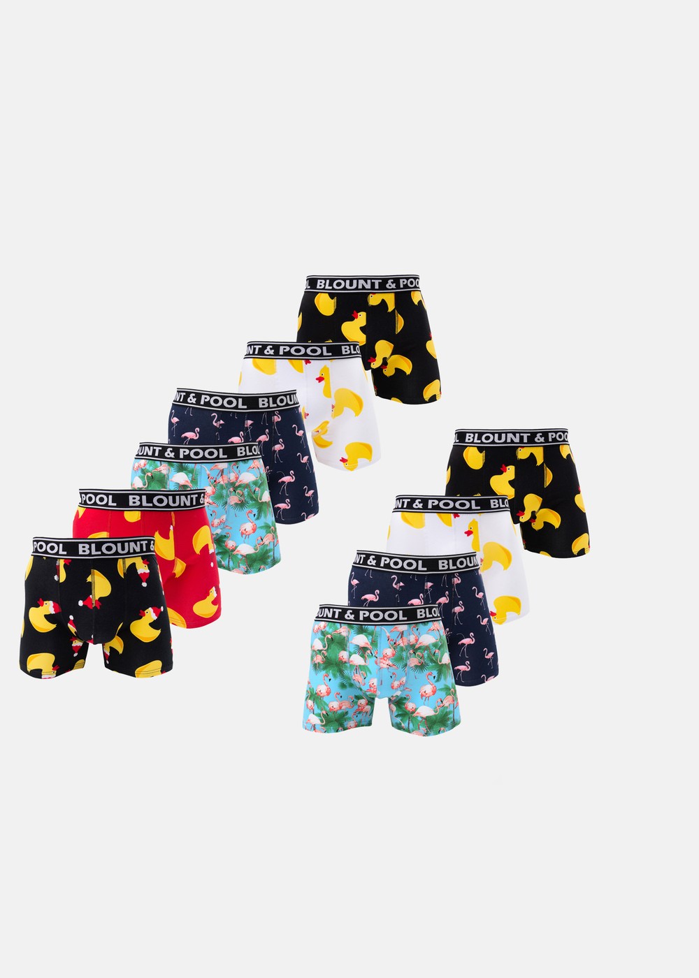 Boxer Shorts 10-Pack, Multicolour, L, Underkläder | Herr - Kläder - Underkläder | Padelspecialisterna