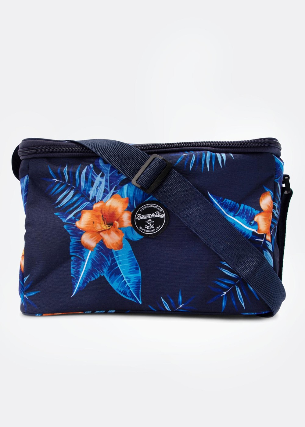 Tropical Cool Bag, Navy Orange Flower, Onesize, Herr | Herr | Padelspecialisterna
