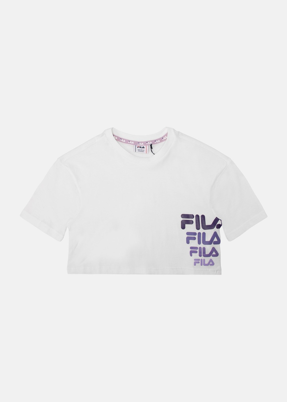 Teens Girls Polly Cropped Tee, Snow White, 170-176, T-Shirts | Junior - Kläder - T-shirts | Padelspecialisterna