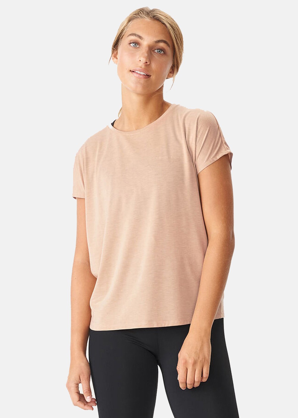 Split Back Tee, Sirocco, S, Tränings-T-Shirts | Dam - Aktivitet - Träningskläder - Tränings-t-shirts | Padelspecialisterna