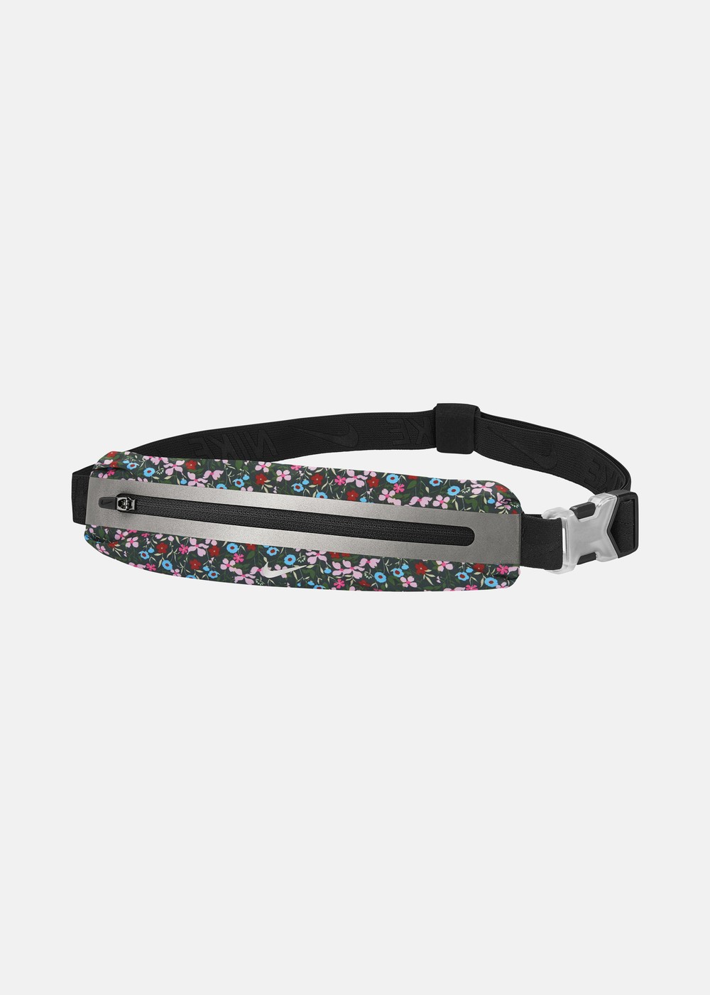 Nike Slim Waist Pack Printed, Black/Black/Silver, Onesize, Midjeväskor | Väskor - Midjeväskor | Padelspecialisterna