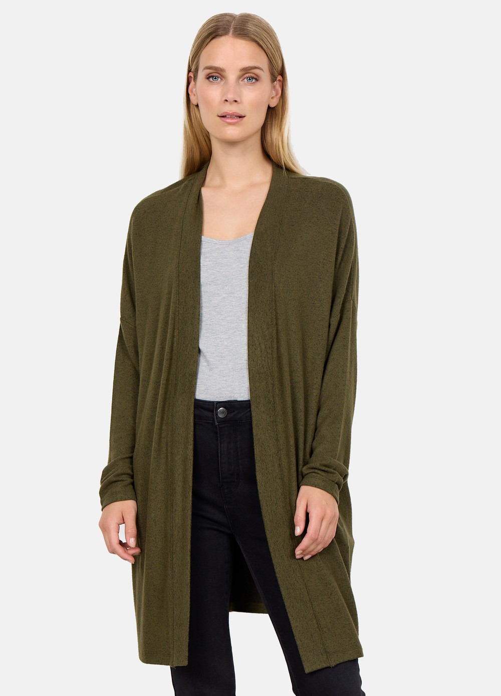 Sc-Biara 2, Olive Melange, L, Sweatshirts | Dam - Kläder - Tröjor - Sweatshirts | Padelspecialisterna