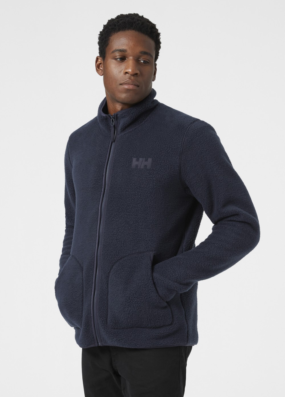 Panorama Pile Jacket, 597 Navy, M, Tröjor | Herr - Aktivitet - Outdoorkläder - Tröjor | Padelspecialisterna