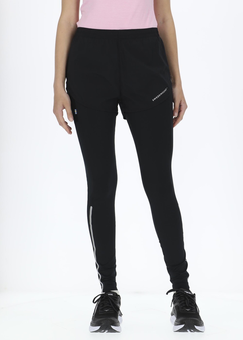 Training 2in1 Shorts Long W, Black, 38, Träningsshorts | Dam - Kläder - Shorts - Träningsshorts | Padelspecialisterna