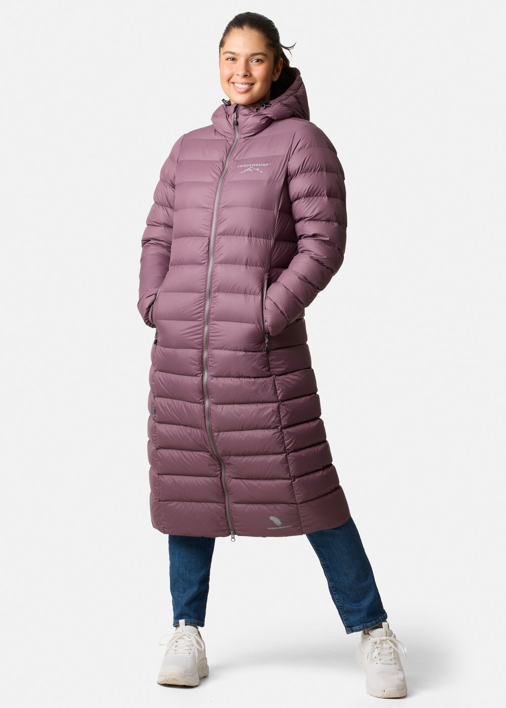 Östersund Long Down Coat W, Dk. Mauve, 46, Vinterjackor | Dam - Kläder - Jackor - Vinterjackor | Padelspecialisterna