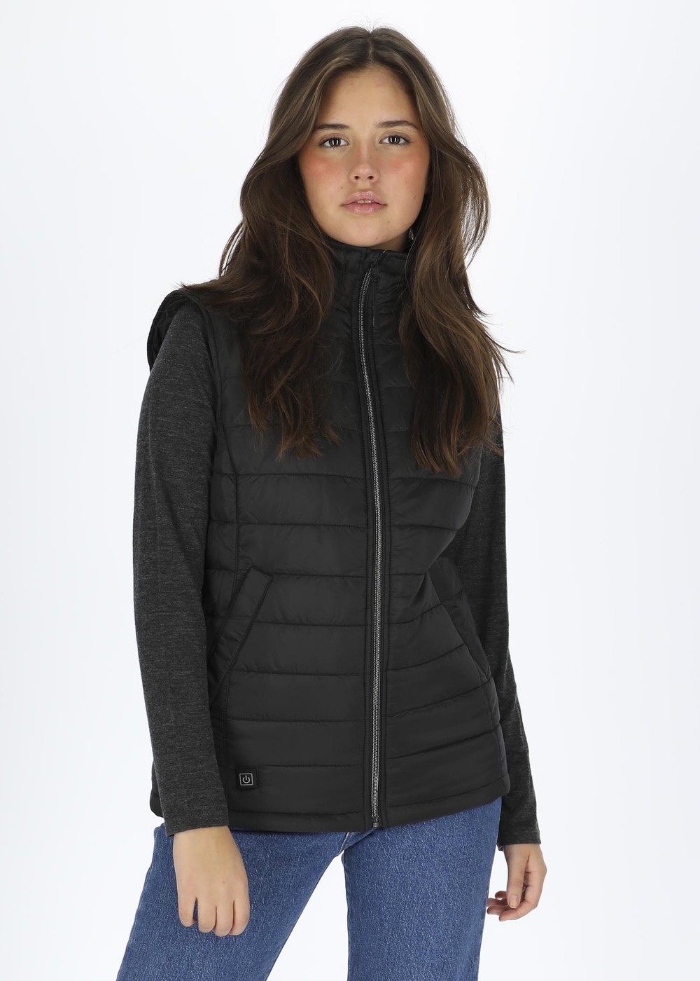 Heatvest W, Black, 42, Västar | Dam - Kläder - Jackor - Västar | Padelspecialisterna
