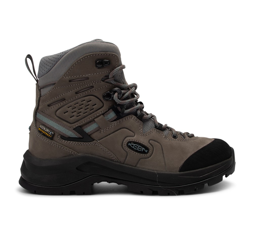 Karraig Mid Wp, Steel Gry/Sm Bl, 38,5 (Us 8), Walkingskor | Dam - Skor - Walkingskor | Padelspecialisterna