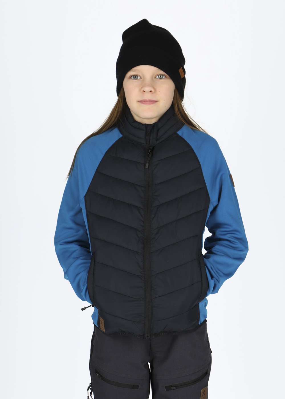 Hybrid Jacket Jr, Petrol/ Black, 170, Jackor | Sport & aktivitet - Friluftsliv - Vandringskläder - Jackor | Padelspecialisterna