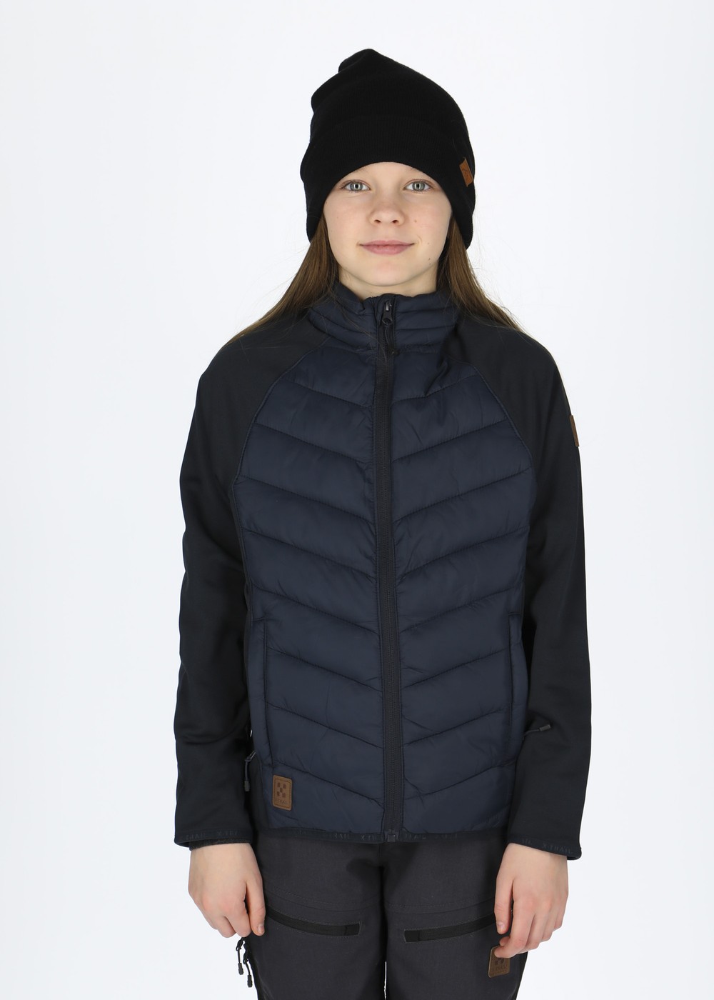 Hybrid Jacket Jr, Dk. Navy/Dk. Navy, 130, Jackor | Sport & aktivitet - Friluftsliv - Vandringskläder - Jackor | Padelspecialisterna