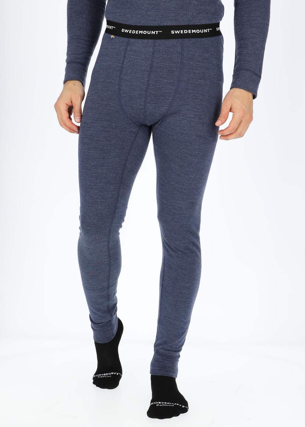 Nepal Wool Terry Merino Pants, Navy Melange, M, Ullunderställ | Sport & aktivitet - Friluftsliv - Vandringskläder - Underställ - Ullunderställ | Padelspecialisterna