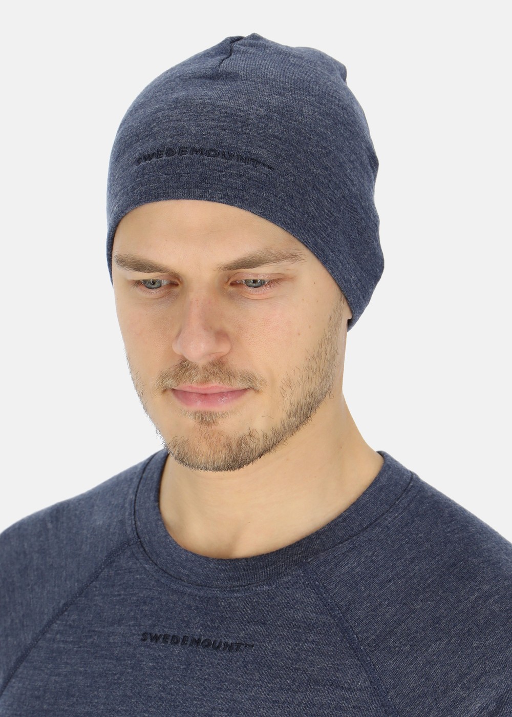 Nepal Wool Terry Merino Beanie, Navy Melange, Onesize, Mössor | Dam - Aktivitet - Outdoorkläder - Mössor | Padelspecialisterna