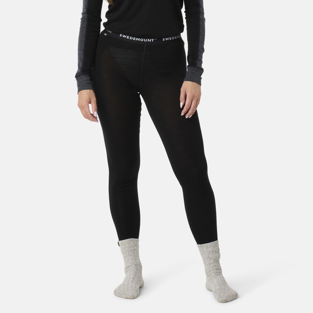 Himalaya Merino Wool Pants W, Black, 44, Ullunderställ | Sport & aktivitet - Friluftsliv - Vandringskläder - Underställ - Ullunderställ | Padelspecialisterna