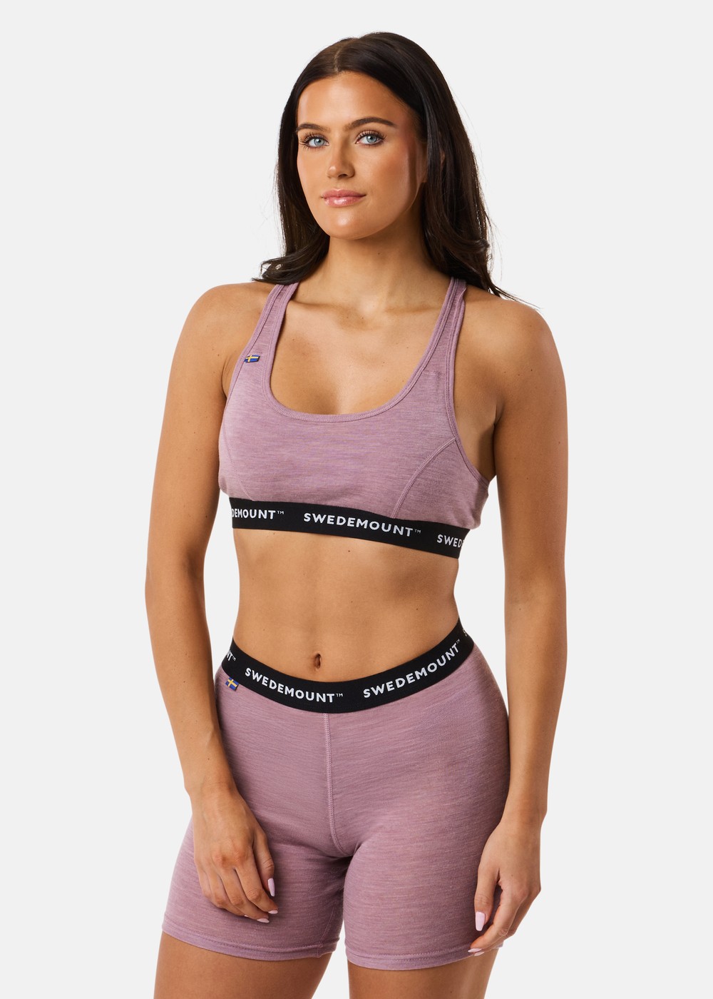 Himalaya Merino Wool Top W, Dusty Rose Melange, 36/38, Sport-Bh | Dam - Aktivitet - Träningskläder - Sport-BH | Padelspecialisterna
