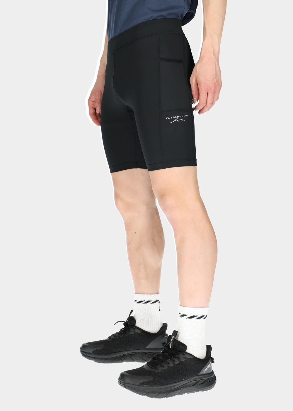 Swedemount REFLECTIVE SHORT TIGHTS 2.0 - Shorts - black 