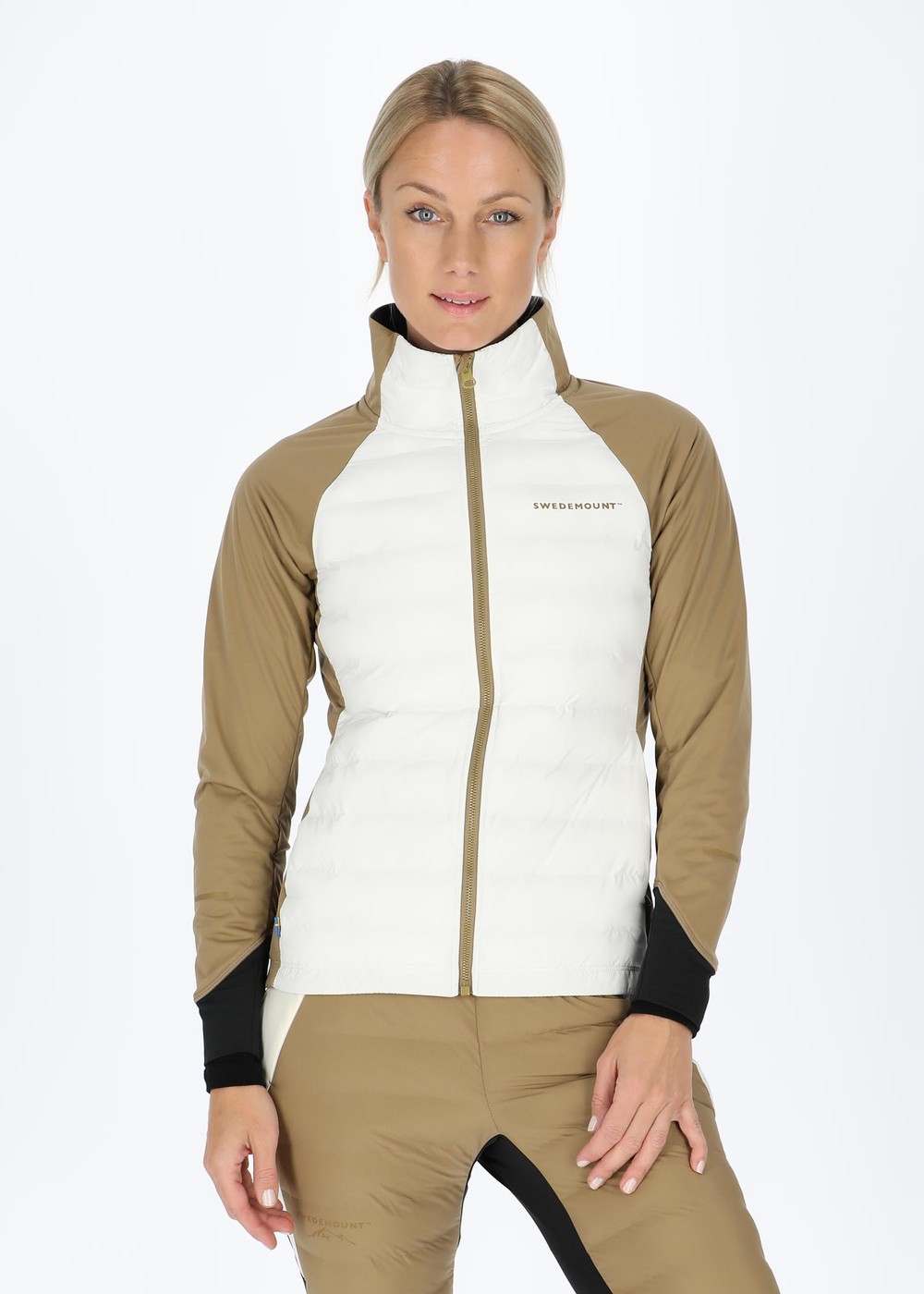 Nordic Hybrid Jacket W, Offwhite/Cappuccino, 48, Längdskidjackor | Dam - Kläder - Jackor - Längdskidjackor | Padelspecialisterna