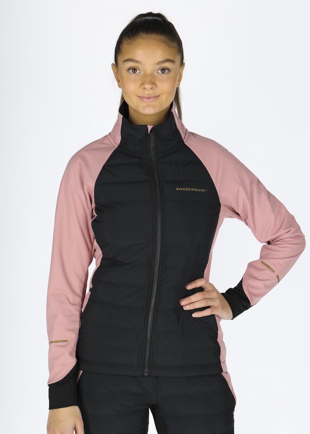 Nordic Hybrid Jacket W, Dusty Rose/Charcoal, 34, Längdskidjackor | Dam - Kläder - Jackor - Längdskidjackor | Padelspecialisterna