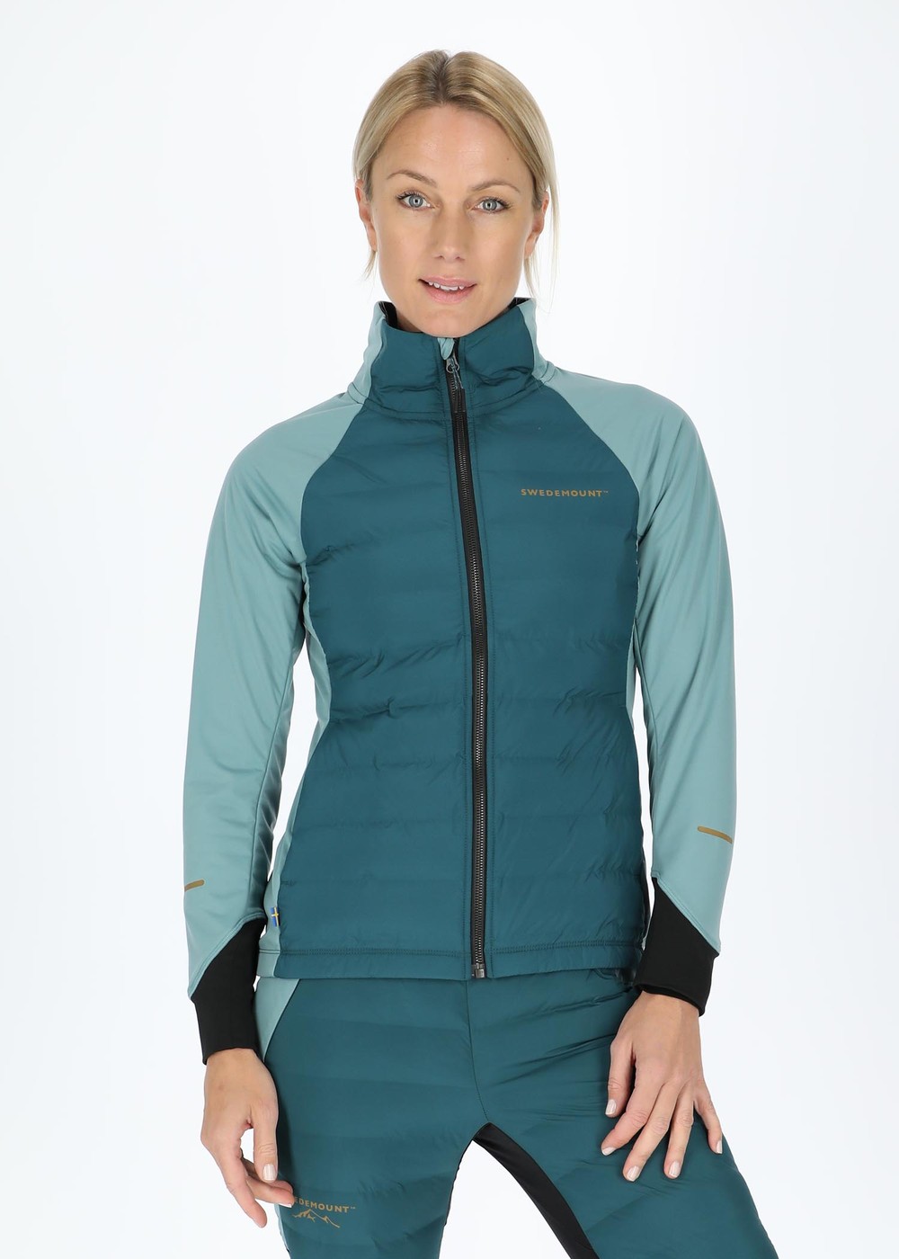 Nordic Hybrid Jacket W, Seaweed Green/Emerald Green, 42, Längdskidjackor | Dam - Kläder - Jackor - Längdskidjackor | Padelspecialisterna