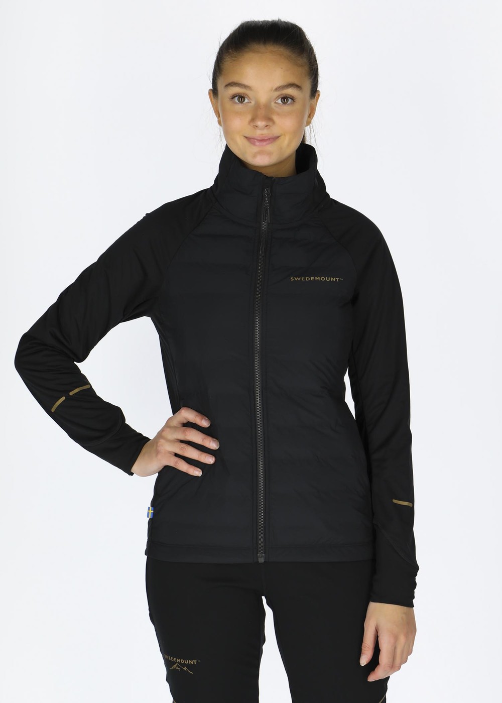 Nordic Hybrid Jacket W, Black/Charcoal, 48, Längdskidjackor | Dam - Kläder - Jackor - Längdskidjackor | Padelspecialisterna