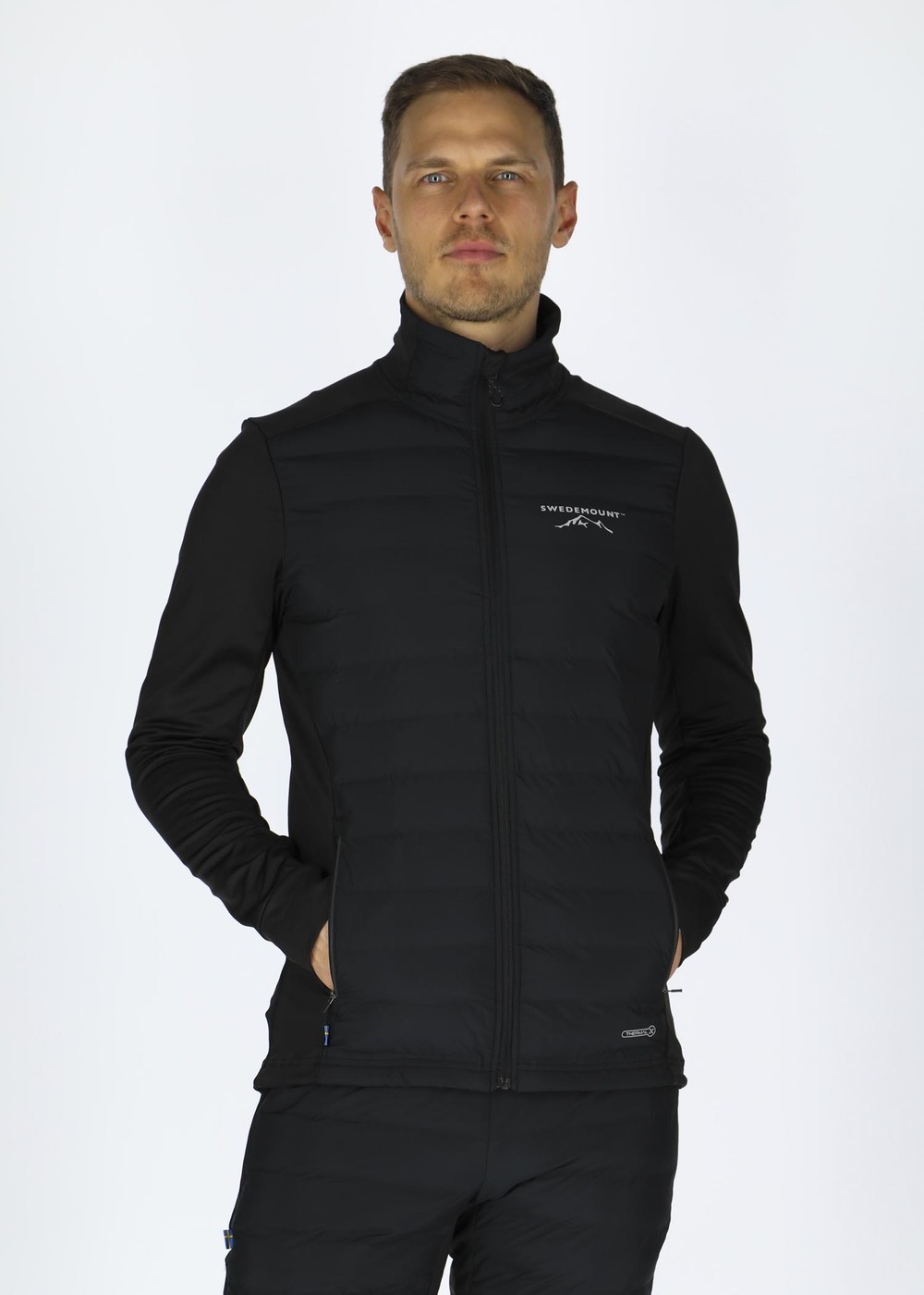Thermal Insulation Jacket, Black/Charcoal, L, Vinterlöpning | Sport & aktivitet - Sporter - Löpning - Vinterlöpning | Padelspecialisterna