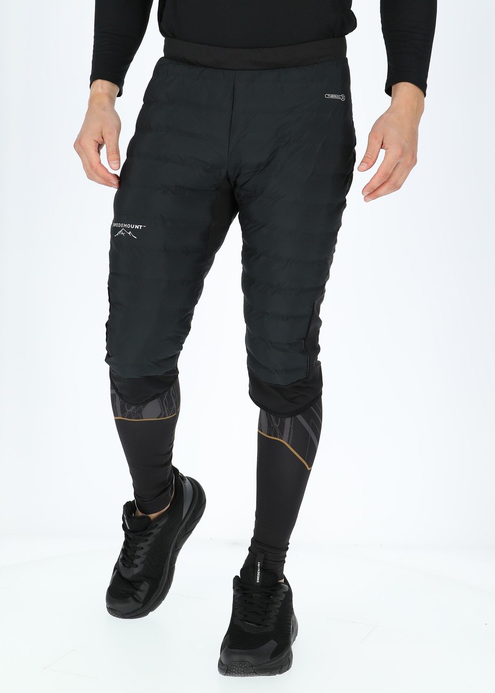 Thermal Insulation Long Shorts, Black/Charcoal, S, Vinterlöpning | Sport & aktivitet - Sporter - Löpning - Vinterlöpning | Padelspecialisterna