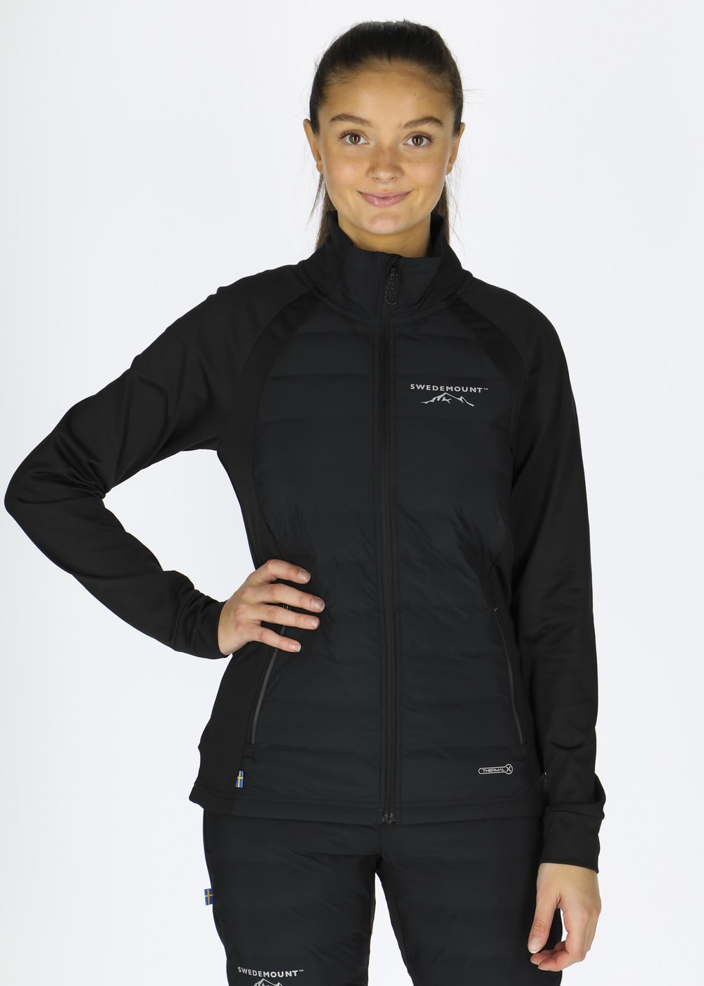 Thermal Insulation Jacket W, Black/Charcoal, 38, Längdskidjackor | Dam - Kläder - Jackor - Längdskidjackor | Padelspecialisterna