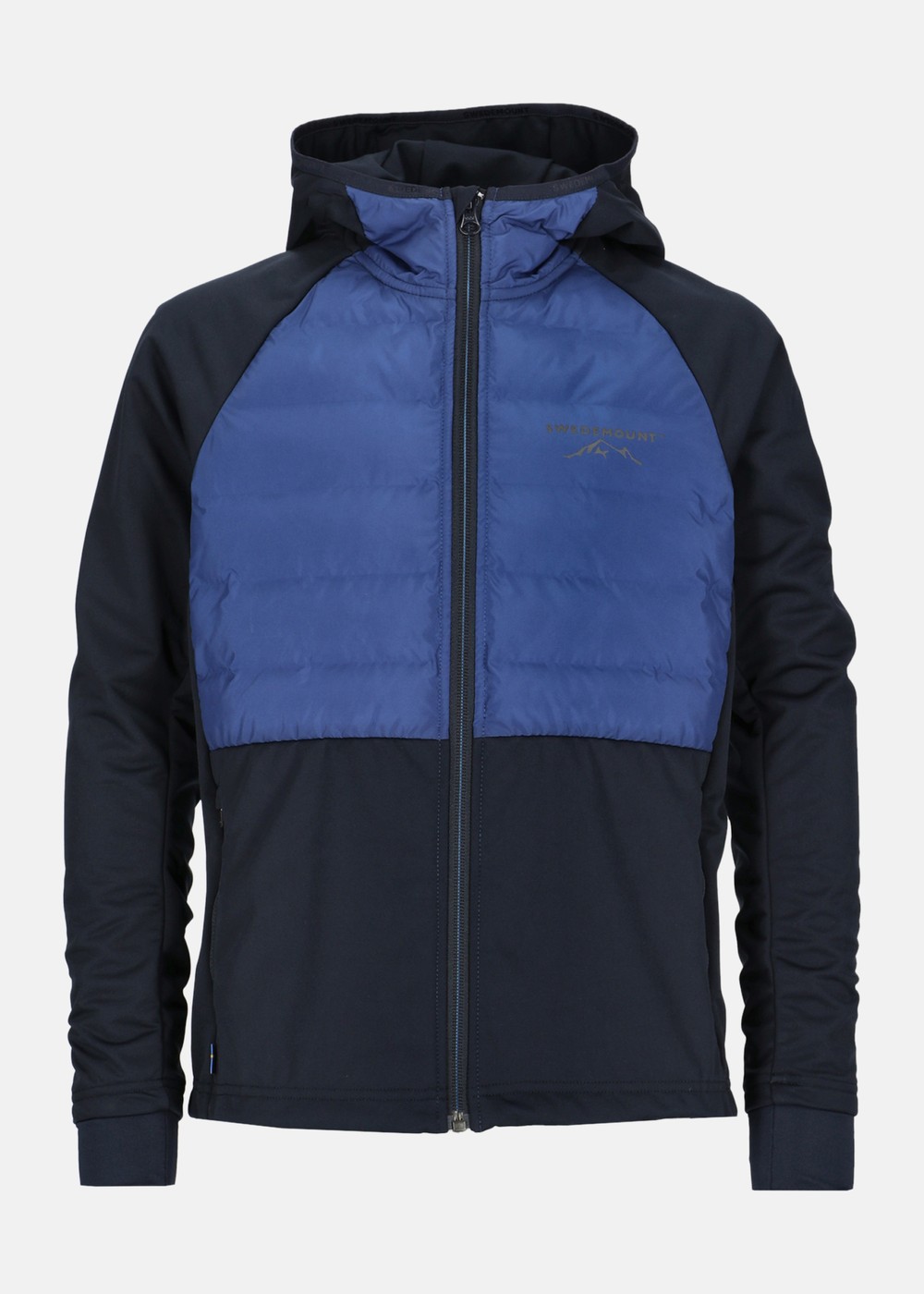 Nordic Hybrid Hooded Jacket Jr, Imperial Blue/Navy, 130, Längdskidkläder | Sport & aktivitet - Sporter - Längdskidåkning - Längdskidkläder | Padelspecialisterna