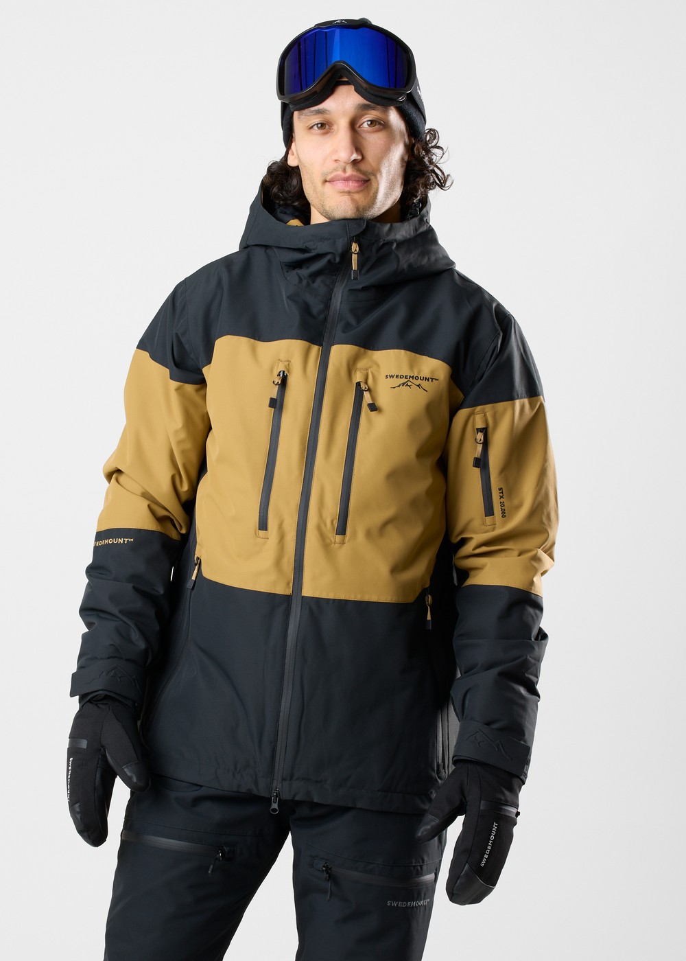 Freeride Jacket, Sand/Black, 3xl, Vinterjackor | Herr - Kläder - Jackor - Vinterjackor | Padelspecialisterna