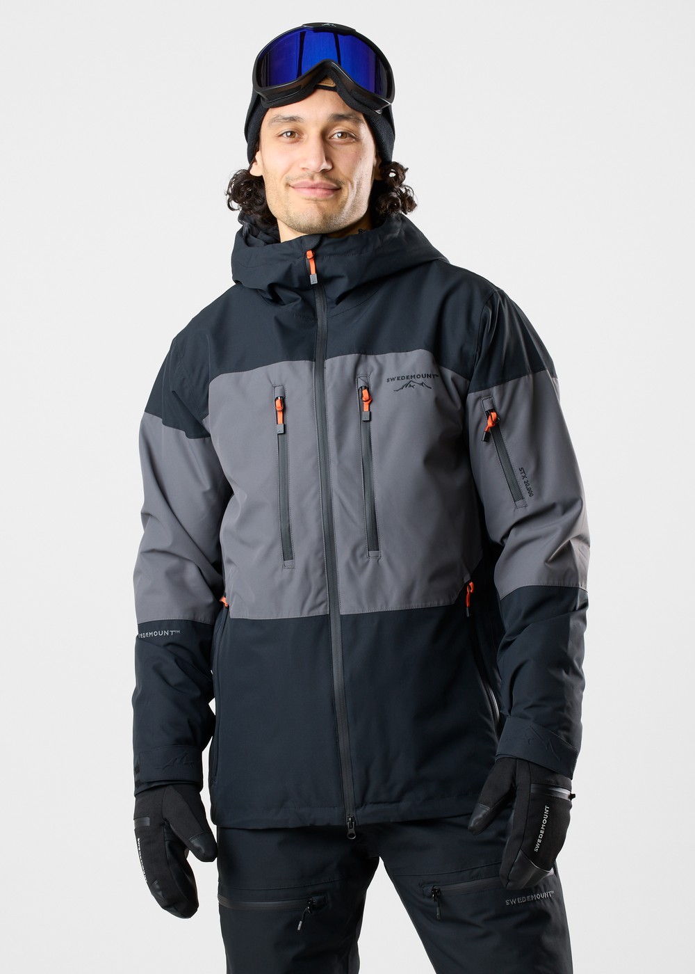 Freeride Jacket, Charcoal/Black, 3xl, Vinterjackor | Herr - Kläder - Jackor - Vinterjackor | Padelspecialisterna