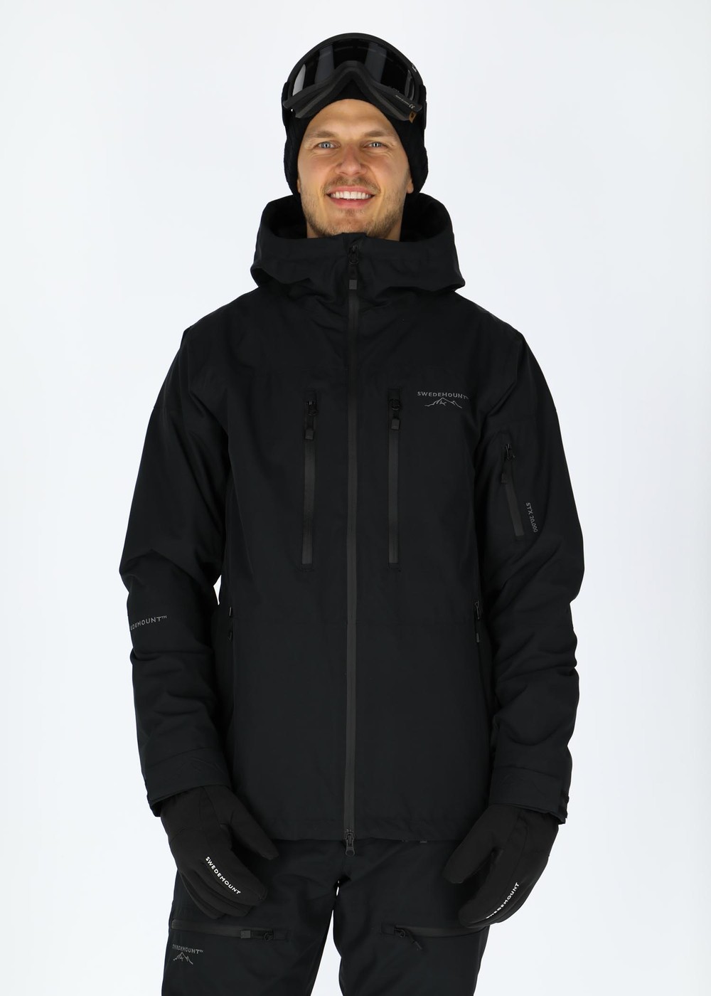 Freeride Jacket, Black/Black, Xs, Vinterjackor | Herr - Kläder - Jackor - Vinterjackor | Padelspecialisterna