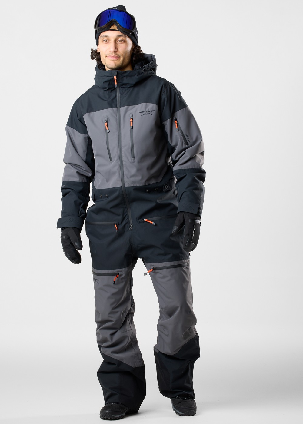 Freeride Skisuit, Charcoal/Black, 3xl, Skidoverall | Sport & aktivitet - Sporter - Alpin skidåkning - Skidoverall | Padelspecialisterna