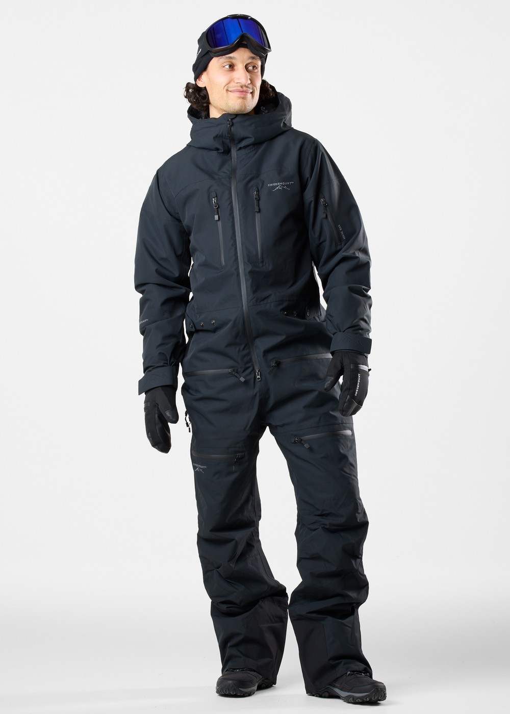 Freeride Skisuit, Black/Black, Xl, Skidoverall | Sport & aktivitet - Sporter - Alpin skidåkning - Skidoverall | Padelspecialisterna
