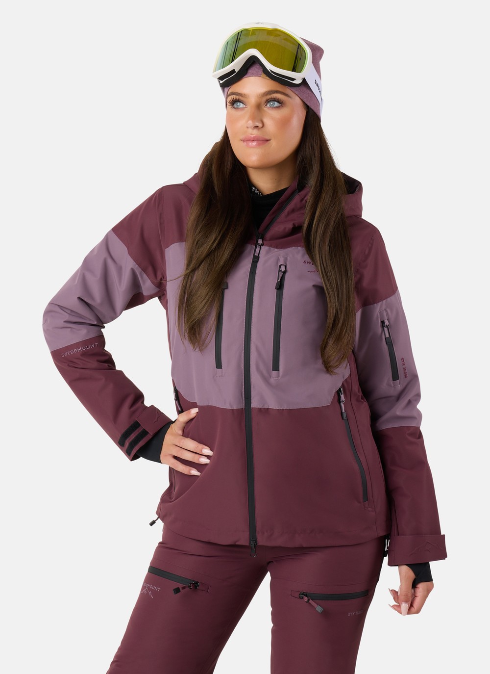Freeride Jacket W, Dk. Mauve/Pale Mauve, 46, Skidjackor | Dam - Kläder - Jackor - Skidjackor | Padelspecialisterna