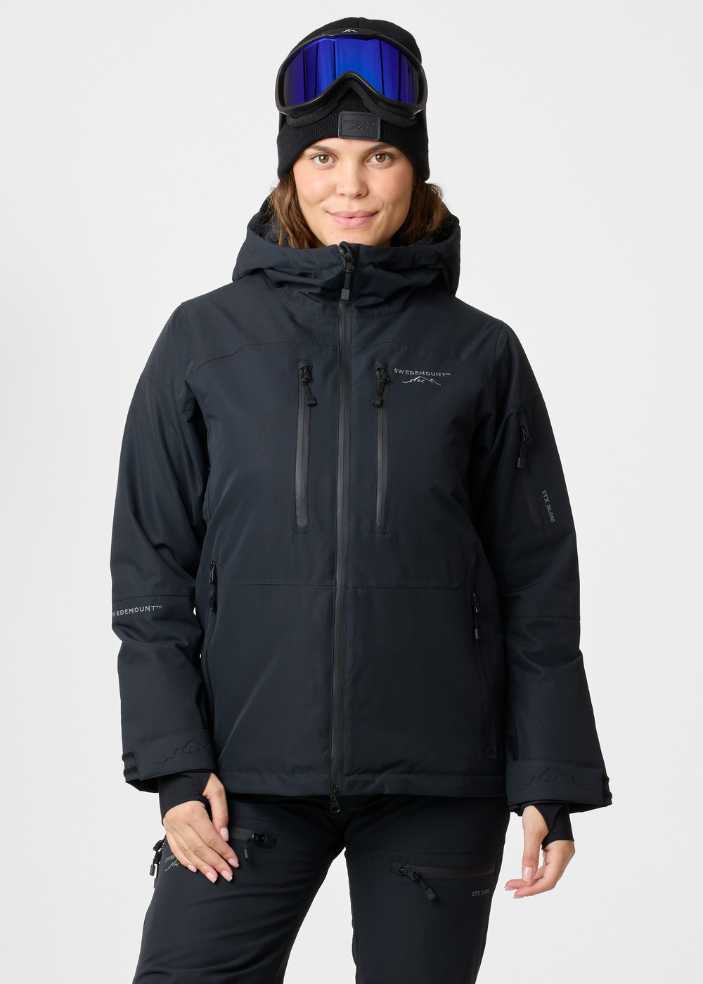 Freeride Jacket W, Black/Black, 48, Skidjackor | Dam - Kläder - Jackor - Skidjackor | Padelspecialisterna
