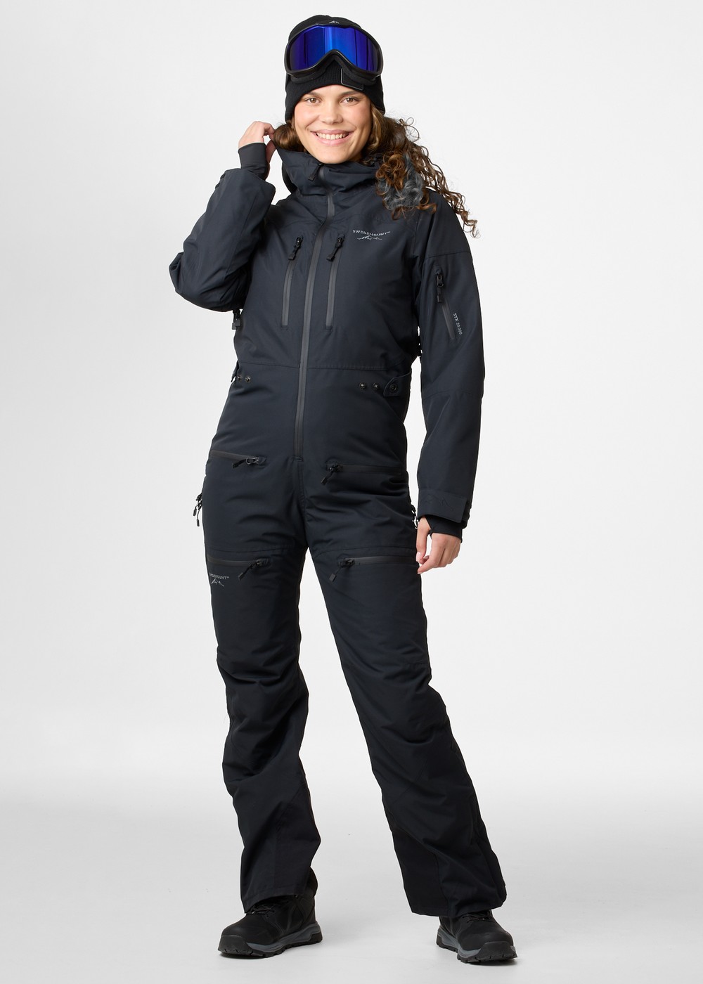 Freeride Skisuit W, Black/Black, 48, Skidoverall | Sport & aktivitet - Sporter - Alpin skidåkning - Skidoverall | Padelspecialisterna