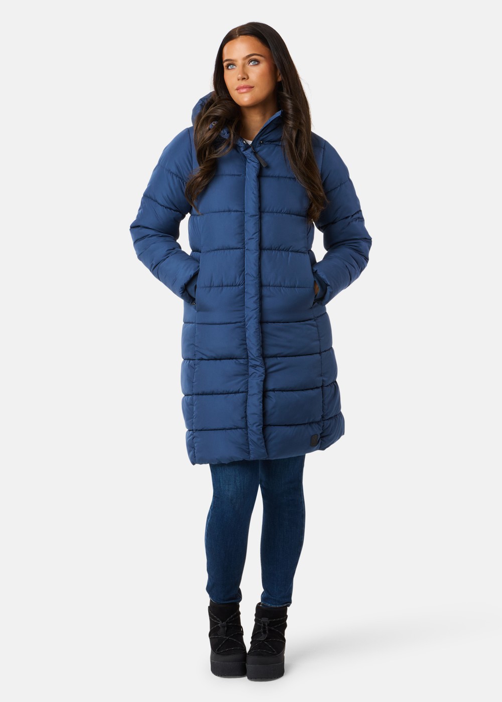 Stockholm Coat W, Steel Blue, 46, Vinterjackor | Dam - Kläder - Jackor - Vinterjackor | Padelspecialisterna