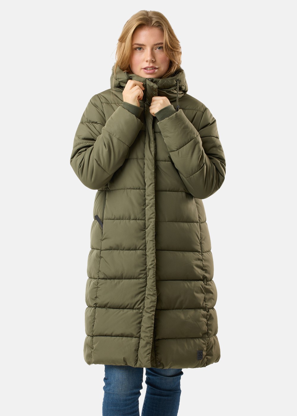 Stockholm Coat W, Dk Olive, 38, Vinterjackor | Dam - Kläder - Jackor - Vinterjackor | Padelspecialisterna