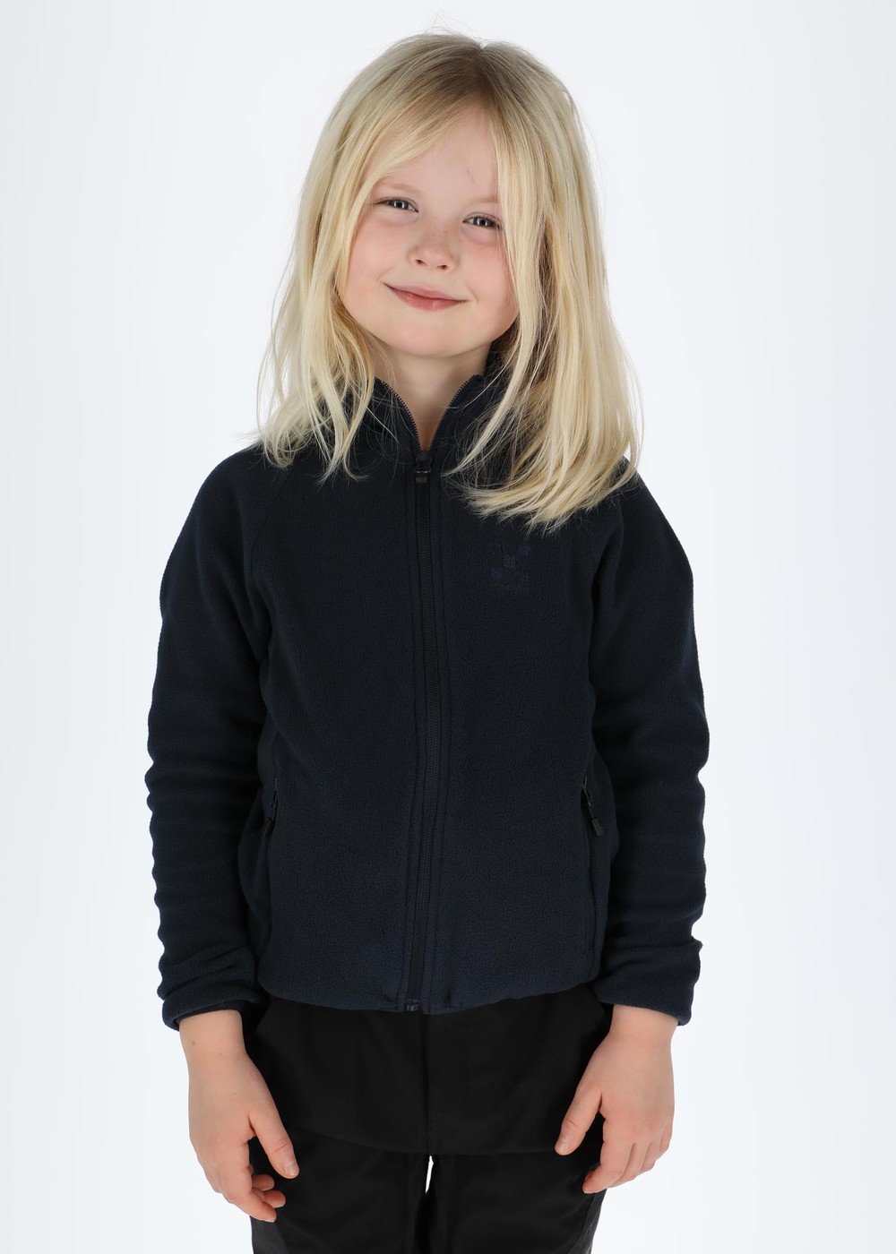 Fleece Full Zip Jr, Dk. Navy, 120, Fleecetröjor | Junior - KlÀder - Tröjor - Fleecetröjor | Padelspecialisterna