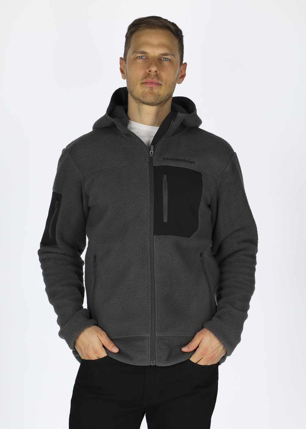 Lofoten Stretch Hooded Pile, Charcoal/Black, 2xl, Tröjor | Sport & aktivitet - Friluftsliv - Vandringskläder - Tröjor | Padelspecialisterna