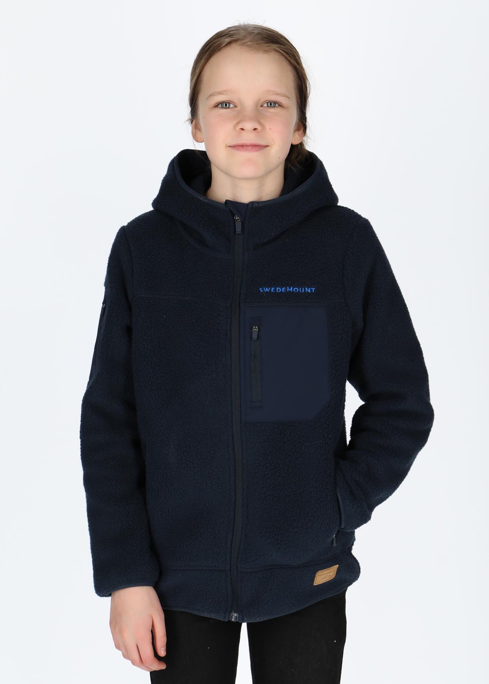 Lofoten Stretch Hooded Pile Jr, Navy/Dk. Navy, 120, Tröjor | Sport & aktivitet - Friluftsliv - Vandringskläder - Tröjor | Padelspecialisterna