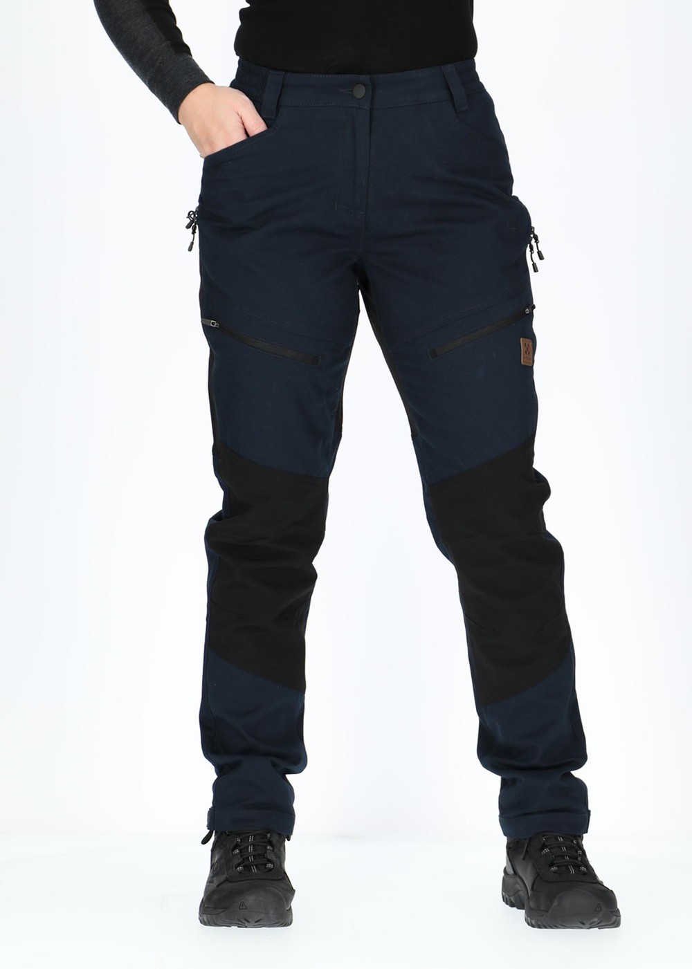 X-Trail Outdoor Pants W, Dk. Navy/Black, 48, Vandringsbyxor | Sport & aktivitet - Friluftsliv - Vandringskläder - Vandringsbyxor | Padelspecialisterna