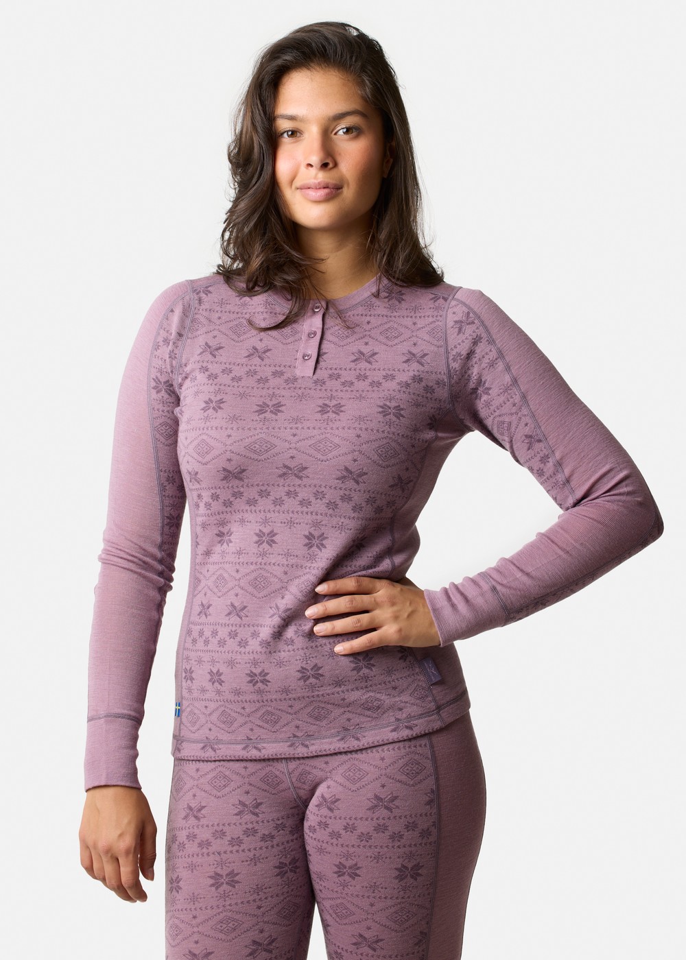 Idre Wool Ls Top W, Pale Mauve, 38, Ullunderställ | Sport & aktivitet - Friluftsliv - Vandringskläder - Underställ - Ullunderställ | Padelspecialisterna