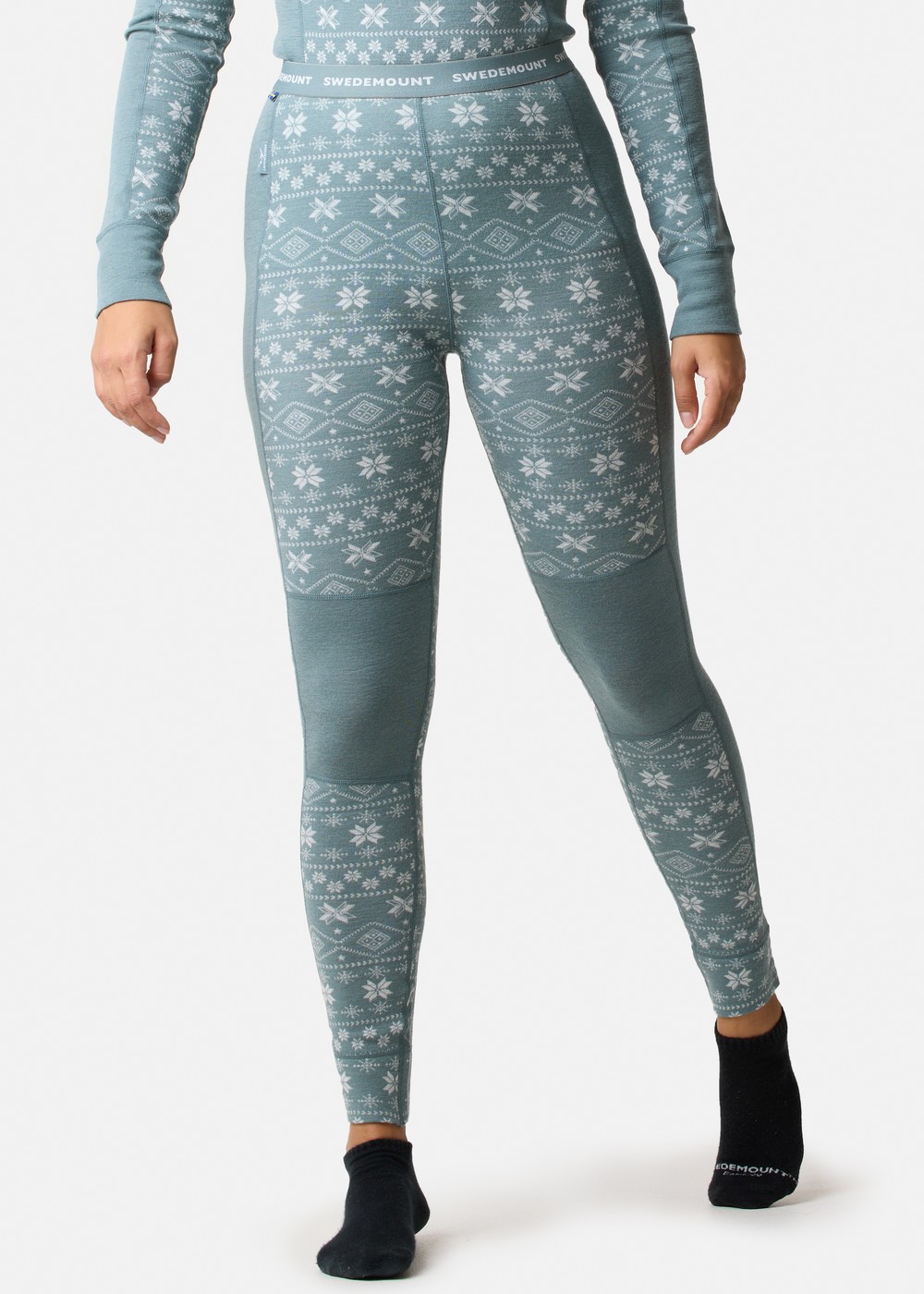 Idre Wool Pants W, Seaweed Green, 42, Ullunderställ | Sport & aktivitet - Friluftsliv - Vandringskläder - Underställ - Ullunderställ | Padelspecialisterna