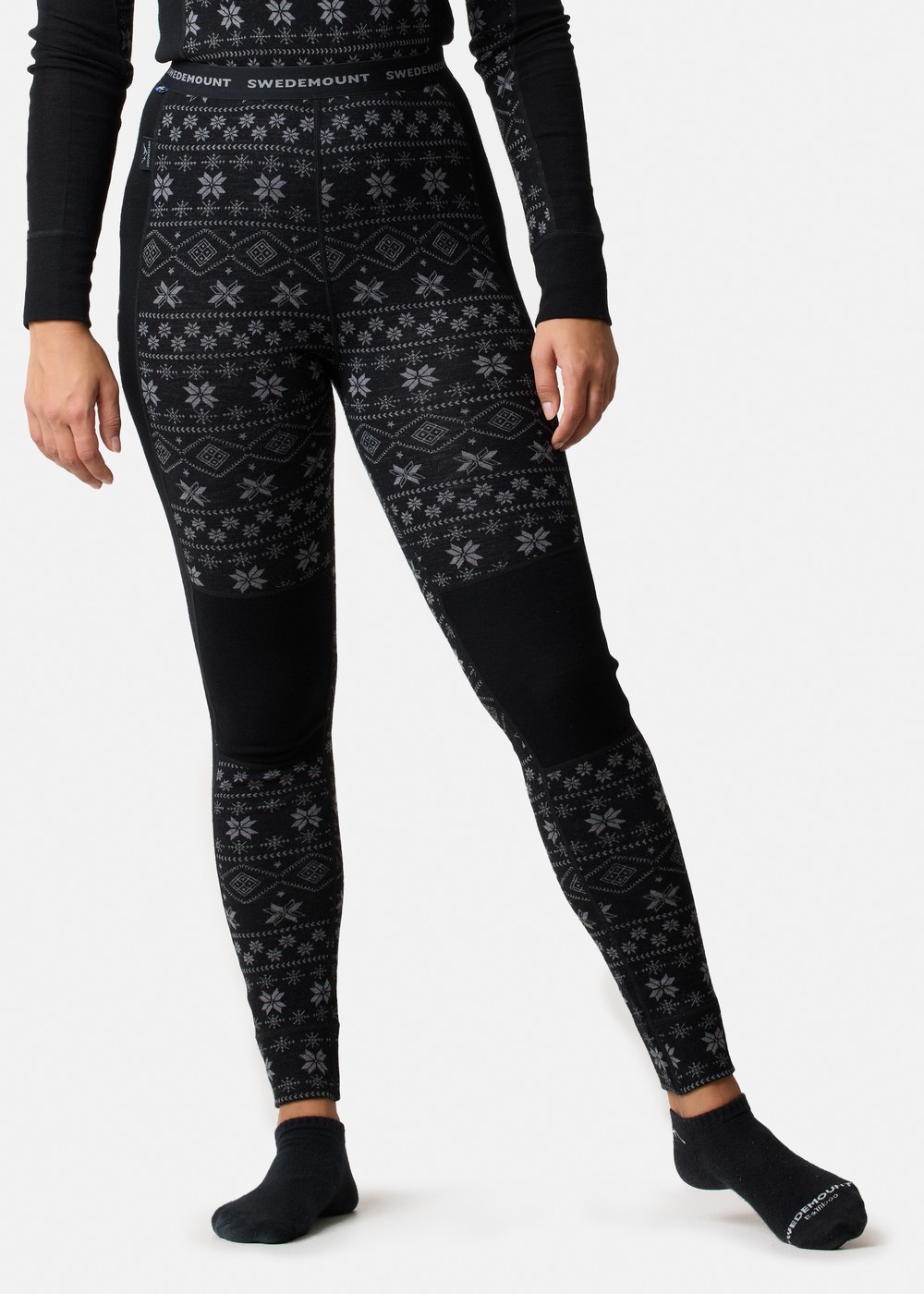Idre Wool Pants W, Black, 46, Ullunderställ | Sport & aktivitet - Friluftsliv - Vandringskläder - Underställ - Ullunderställ | Padelspecialisterna